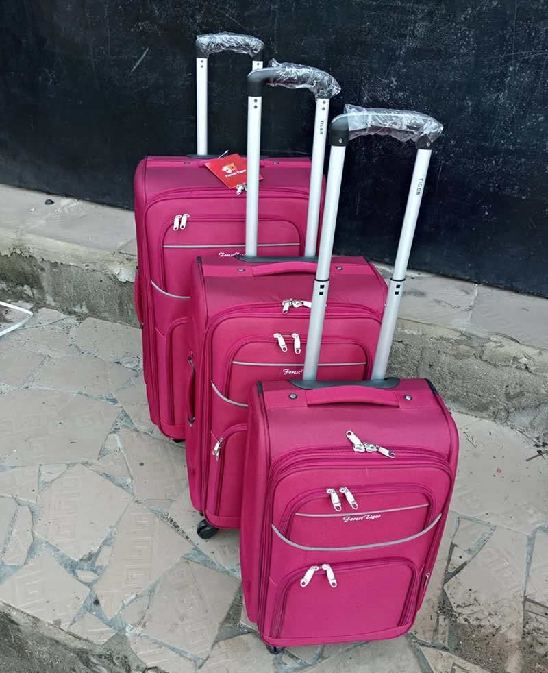 finished products luggage